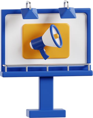 Pull-up banner icon