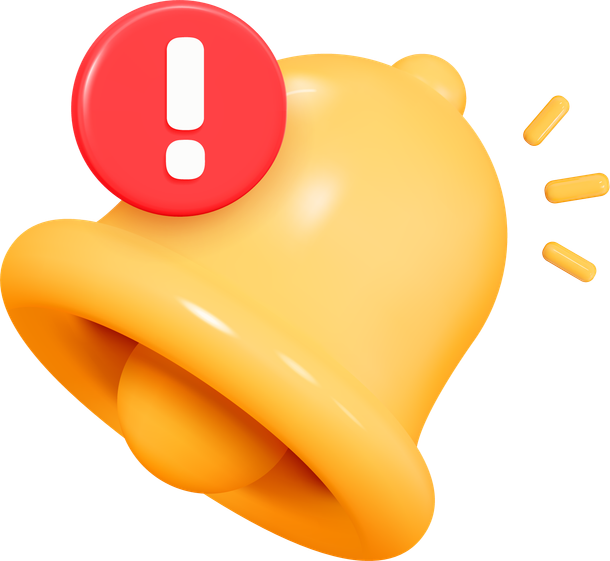 Notification bell icon