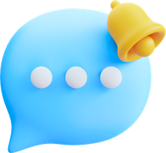 Newsletter speech bubbles icon