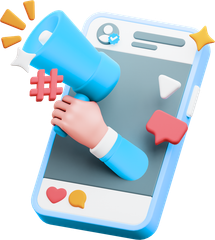 Social media phone icon