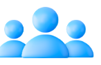 3D group of supporters icon