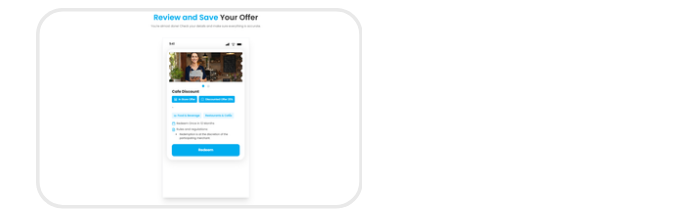 Mobile preview of the offer with Submit for Approval button