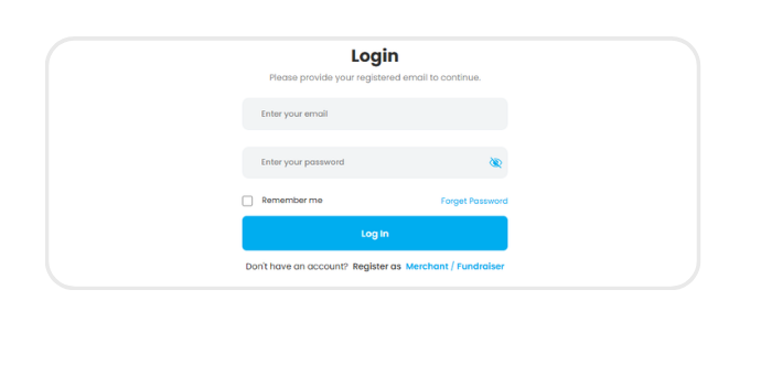 Swoodle Portal login screen with email and password fields